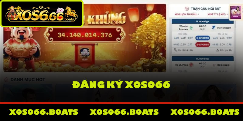 Đăng ký Xoso66